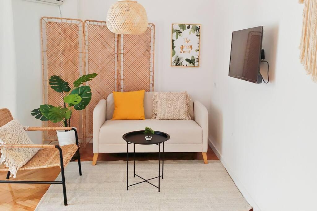 Sunny Two-Bedroom Apartment Next To Panathenaic Stadium Экстерьер фото